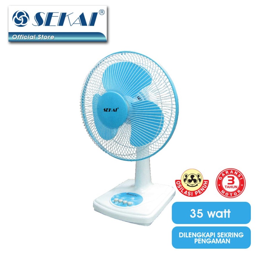 Sekai Kipas Angin Meja DFN 1203